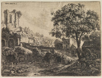TvB G 3406
          <br/>
          Dorpsgezicht met ruïnes
          <br/>
          <em>Waterloo, Anthonie, (1609-1690)</em>